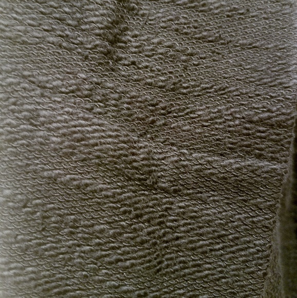 NWT Hem & Thread Black Textured Cotton Hoodie S - Picture 4 of 7